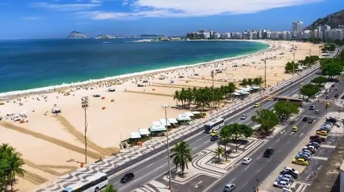 Ap Copacabana 2 Quartos Em Frente A Praia